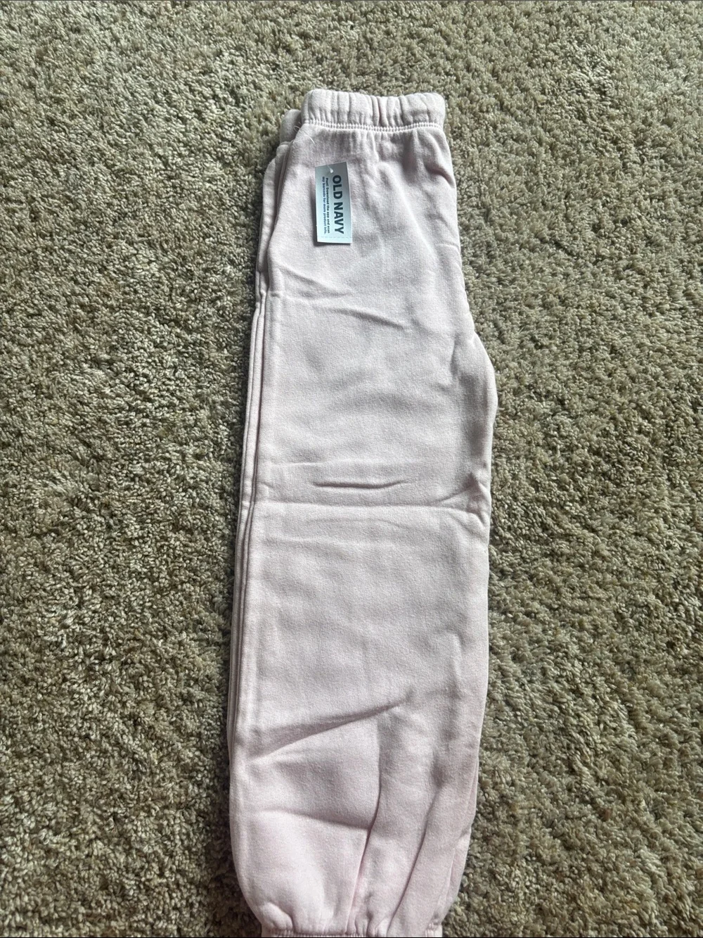 Old Navy Pale Pink Girls' Jogger Sweatpants